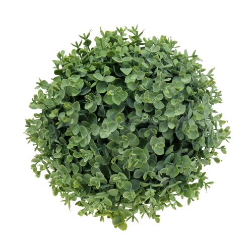 Floristik24 Boule de buis artificielle verte Ø 18 cm