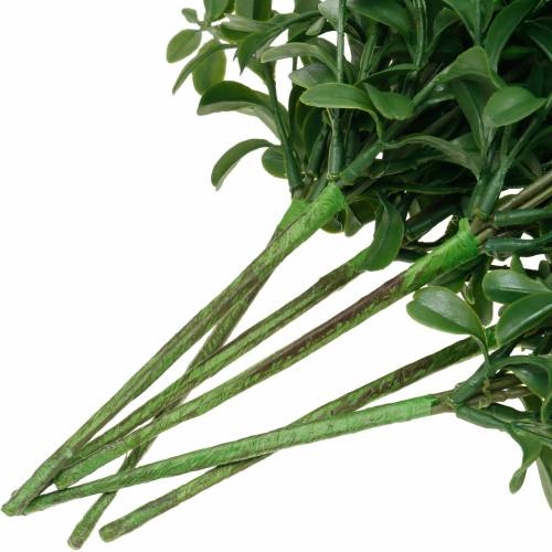 Article Boite branches buis sur pique plante verte artificielle 6 pcs
