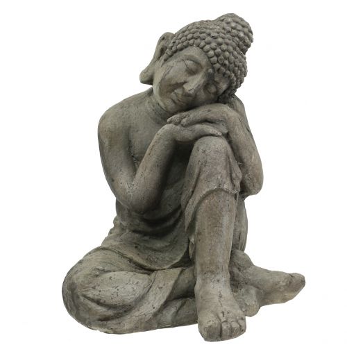 Floristik24 Sculpture de bouddha H. 40 cm