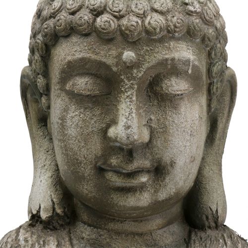 Floristik24 Tête de Bouddha H55cm