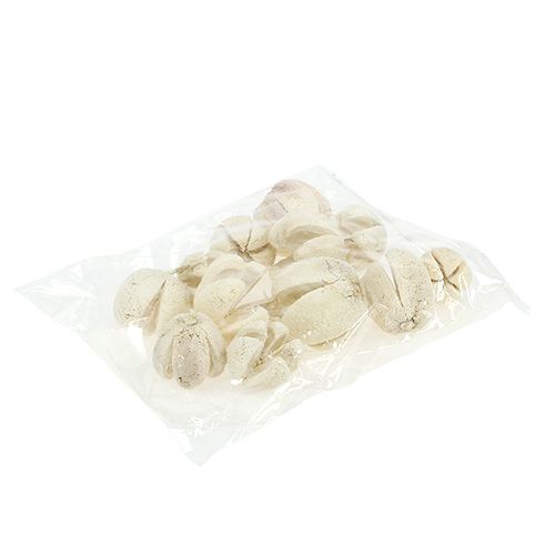 Article Fleur décorative blanchie 12 pcs