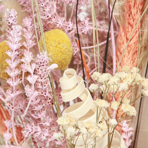 Article Bouquet de fleurs séchées colorées Bouquet exotique 55cm 120g