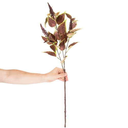 Coléus artificiel à feuilles rouges, plante artificielle, 20 cm | Floristik24.be