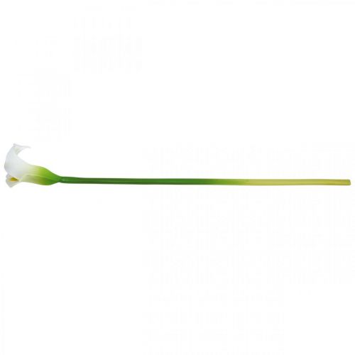 Floristik24 Artificielle Calla Blanc Décor De Mariage Fleur De Soie Anniversaire L72cm