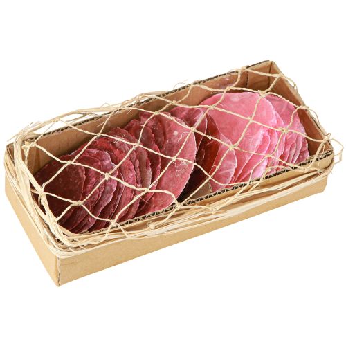 Article Coquillages déco Capiz Rose 5 cm - 8 cm Mélange 60 pièces