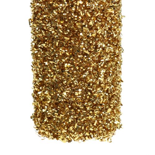 Floristik24 Bouteille de Champagne pour suspendre or clair 13,5cm