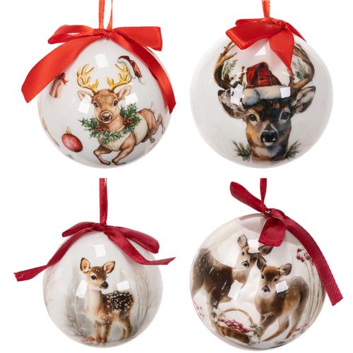Boule de Noël avec motif de