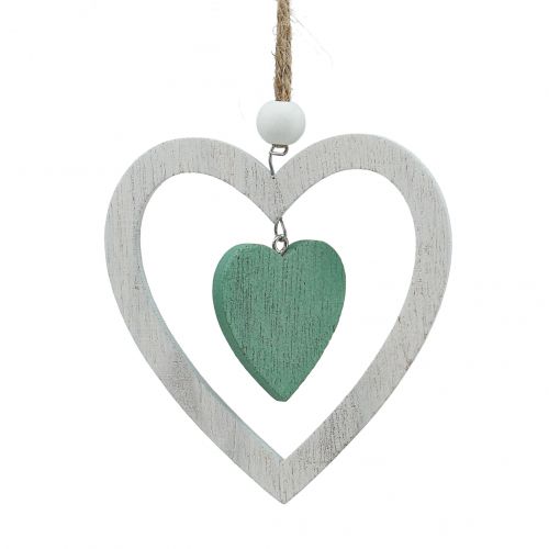 Article Décoration de sapin de Noël Mix Green, White 10cm 9pcs