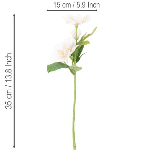 Bouquet de Noël artificiel de roses, 35 cm, 6 pièces | Floristik24.be