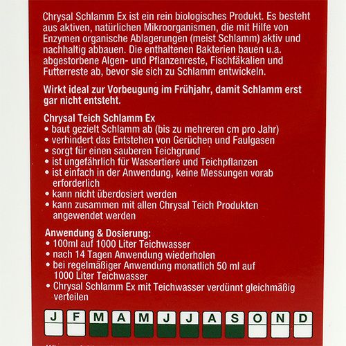 Floristik24 Boue de bassin Chrysal Ex 1000ml