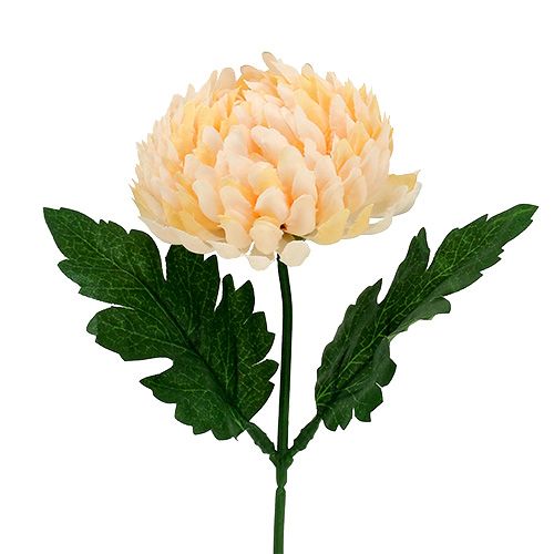 Floristik24 Pêcher chrysanthème artificiel Ø7cm L18cm