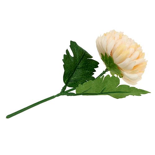 Floristik24 Pêcher chrysanthème artificiel Ø7cm L18cm