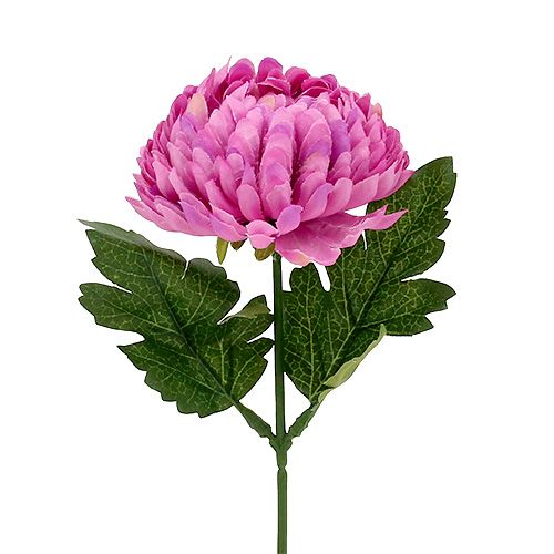 Floristik24 Chrysanthème factice fuchsia Ø 7 cm L. 18 cm