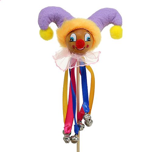 Floristik24 Arlequins sur tige 9 x 6 cm L. 26,5 cm 6 p.