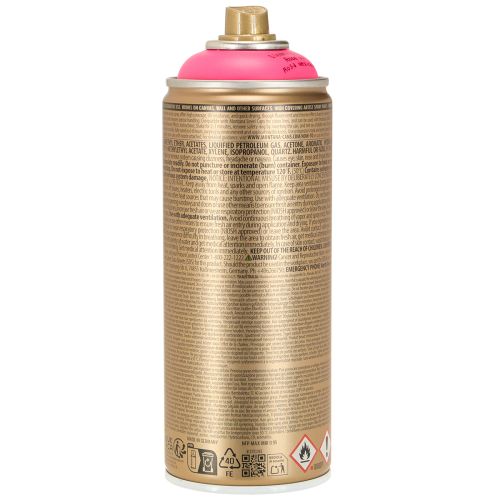 Article Spray de couleur rose fluo, Montana, 400 ml