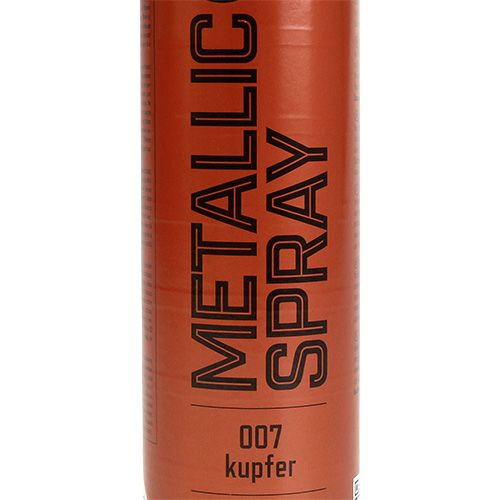 Floristik24 Spray couleur cuivre brillant métallisé 400ml