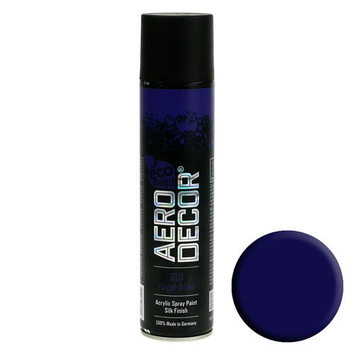 Floristik24 Color Spray soie mat 400ml bleu roi