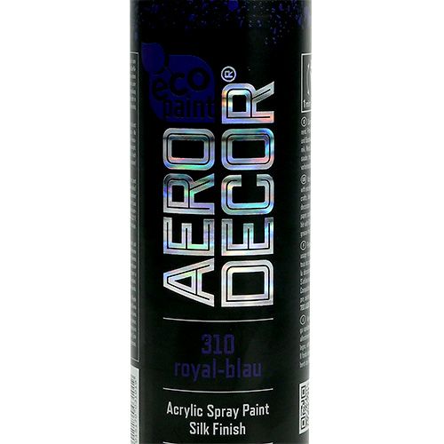 Floristik24 Color Spray soie mat 400ml bleu roi