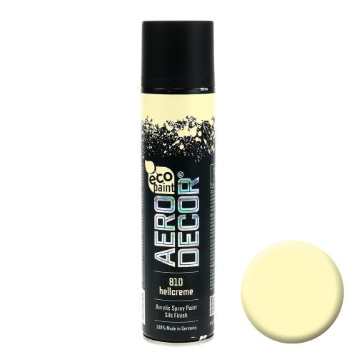 Floristik24 Color Spray Seidenmatt 400ml crème légère