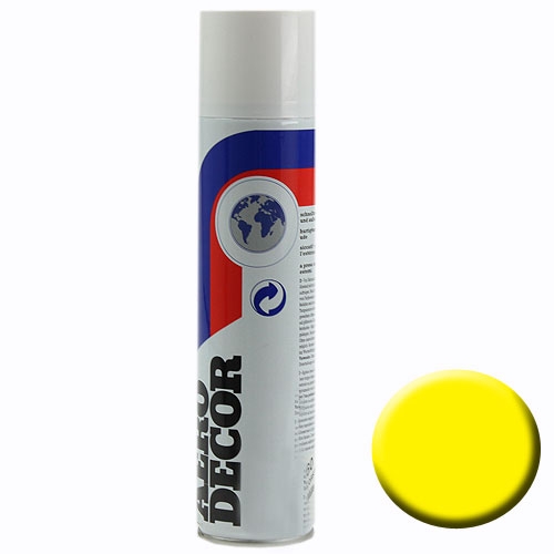 Floristik24 Color-Spray jaune mat 400ml