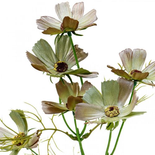 Article Cosmea panier à bijoux vert fleurs d&#39;été artificielles 61cm