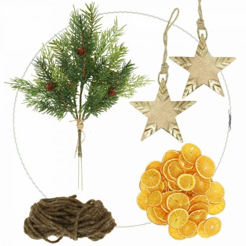 Floristik24 Coffret DIY couronne d&#39;orange