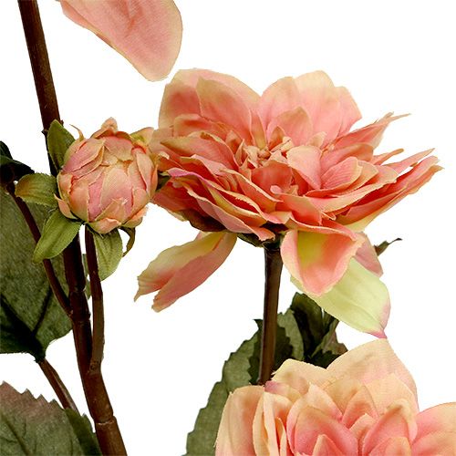 Floristik24 Dahlia rose Ø 10 cm L. 68 cm 3 p.