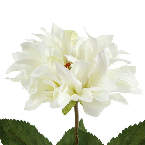 Article Dahlia blanc 28cm 4pcs