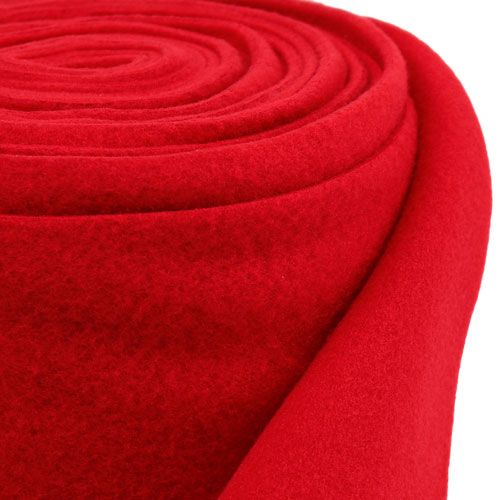 Floristik24 Intissé décoratif rouge 15 cm 5 m