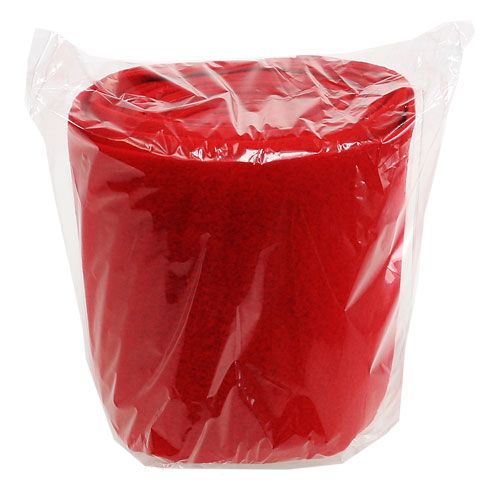 Floristik24 Intissé décoratif rouge 15 cm 5 m