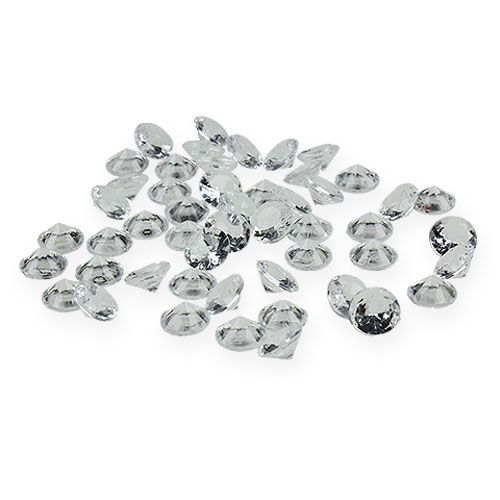 Diamants déco 12mm naturels 170 pcs