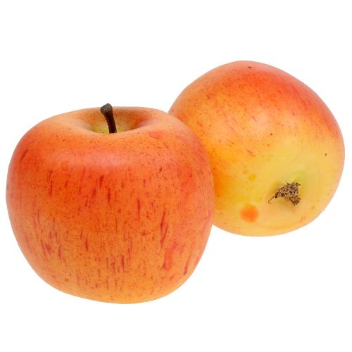 Floristik24 Pommes décoratives Cox orange 7cm 6 pcs