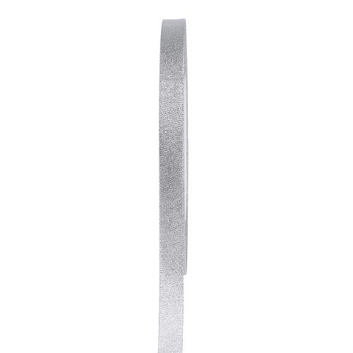Ruban décoratif argent 6mm 22,5m