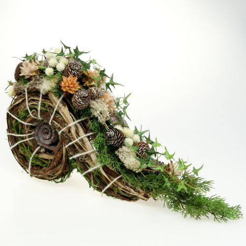 Floristik24 Jardinière pour décoration funéraire 22 cm x 40 cm 1 pièce