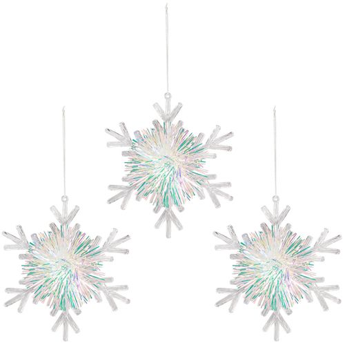 Article Bougies pour sapin LED à piles Scintillantes 10cm 10pcs