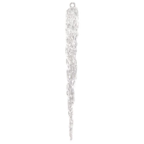 Article Glaçons décoratifs à suspendre pour décoration d&#39;hiver transparent 18,5 cm 3 pièces