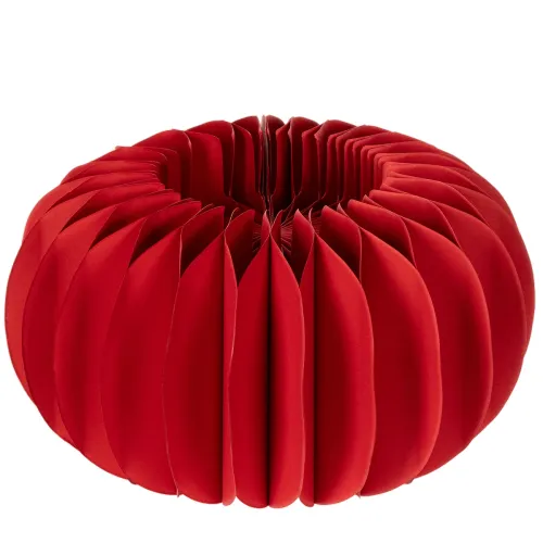 Décoration de table moderne ronde en papier alvéolé, citrouille, 24 cm, lot de 4 acheter | Floristik24.be