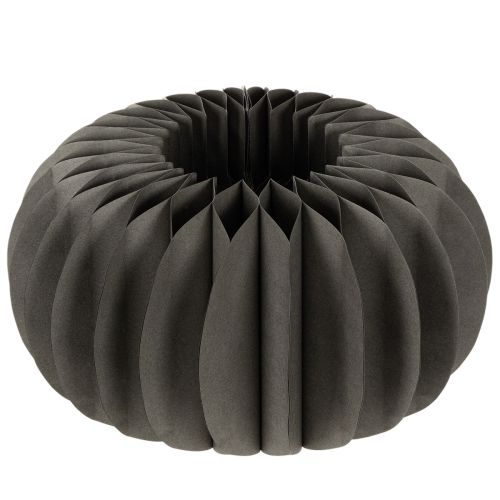 Décoration de table en papier alvéolé en forme de citrouille, pliable, ronde, 34 cm, 2 pièces | Floristik24.be