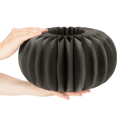Décoration de table en papier alvéolé en forme de citrouille, pliable, ronde, 34 cm, 2 pièces | Floristik24.be
