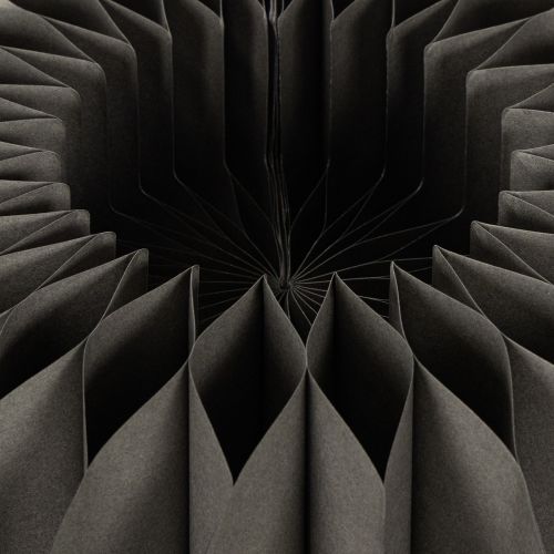 Décoration de table en papier alvéolé en forme de citrouille, pliable, ronde, 34 cm, 2 pièces | Floristik24.be
