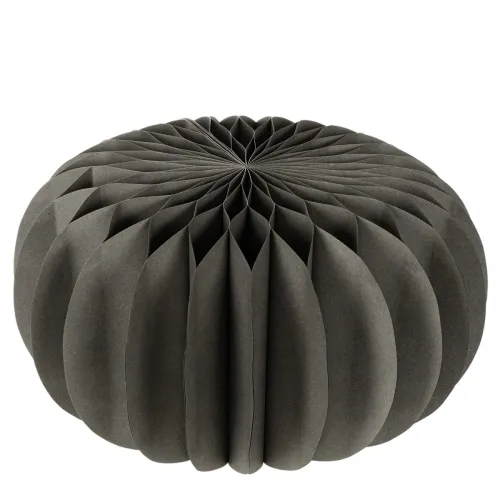 Décoration de table en papier alvéolé en forme de citrouille, pliable, ronde, 34 cm, 2 pièces | Floristik24.be