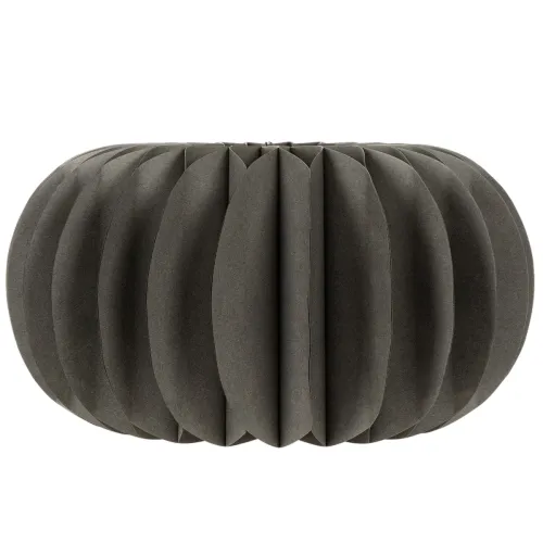 Décoration de table en papier alvéolé en forme de citrouille, pliable, ronde, 34 cm, 2 pièces | Floristik24.be