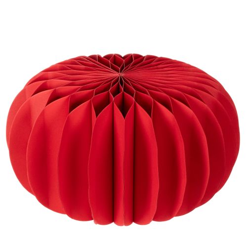 Papier décoratif citrouille en papier alvéolé 34 cm, lot de 2 | Floristik24.be