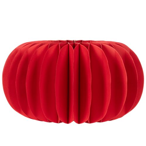 Papier décoratif citrouille en papier alvéolé 34 cm, lot de 2 | Floristik24.be