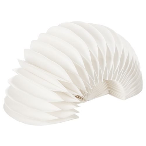 Boule décorative en papier, motif citrouille moderne, papier alvéolé, 34 cm, lot de 2 | Floristik24.be