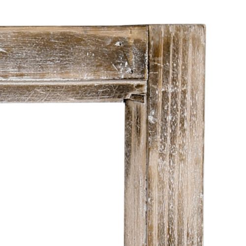 Floristik24 Cadre de fenêtre décoratif décoration en bois marron rustique 40×60cm