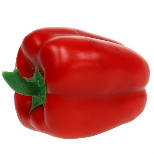 Article Déco légume poivron rouge H10cm