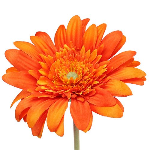 Article Gerbera décoratif orange Ø 10 cm L. 53 cm 6 p.