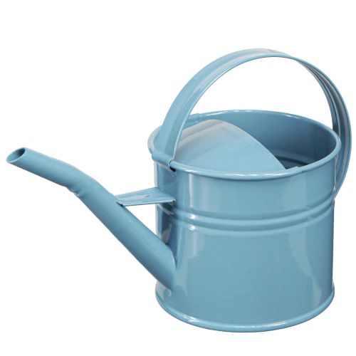Article Arrosoir décoratif pot de fleur métal bleu 28x13x17cm 1,25l