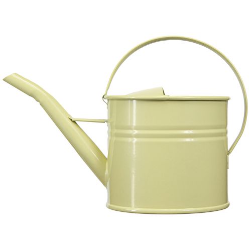 Article Arrosoir décoratif métal petit vert jaune 28x13x17cm 1,25l